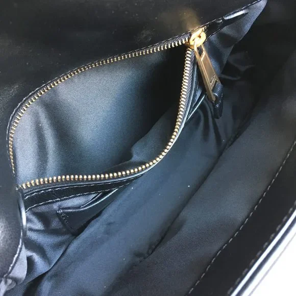 Moschino Black Python Skin Jacket Bag Sku# 43104 - Picture 3 of 7